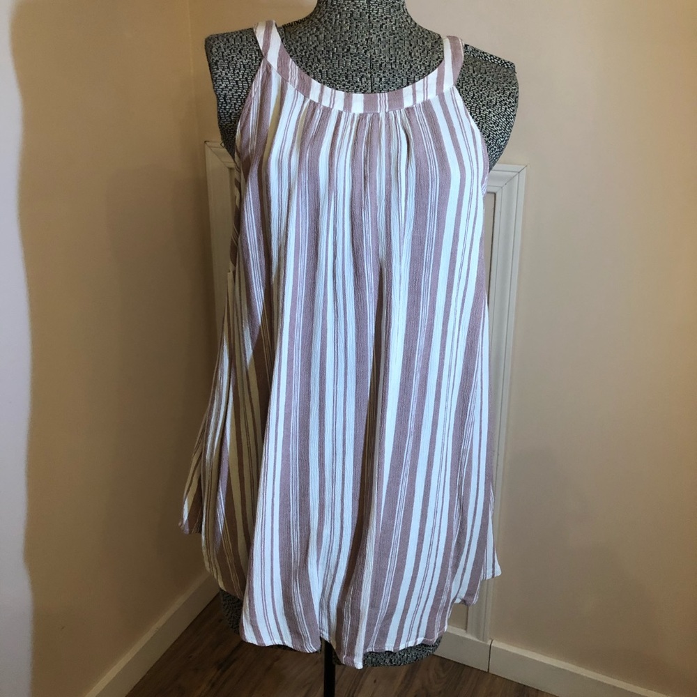 Torrid Size 1 Cotton Gauzy Striped Top